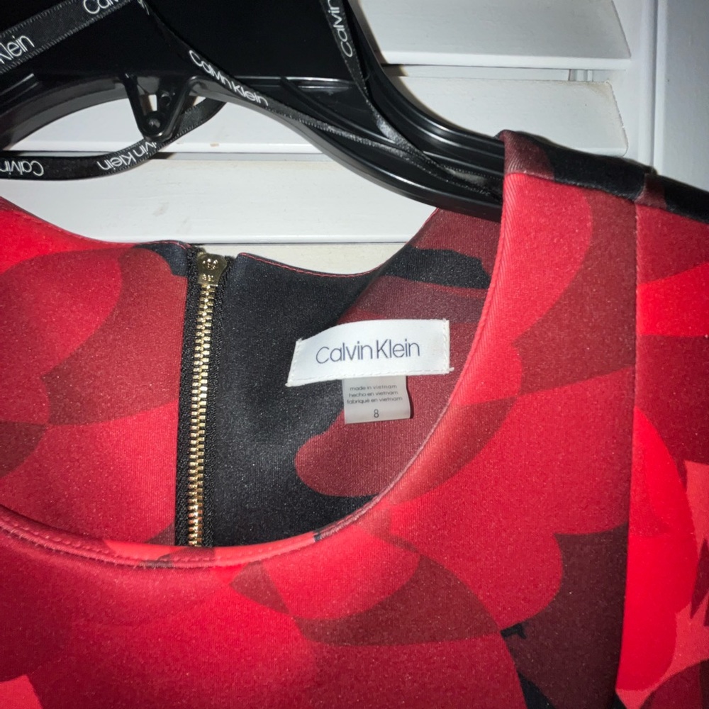 Calvin Klein flowy dress